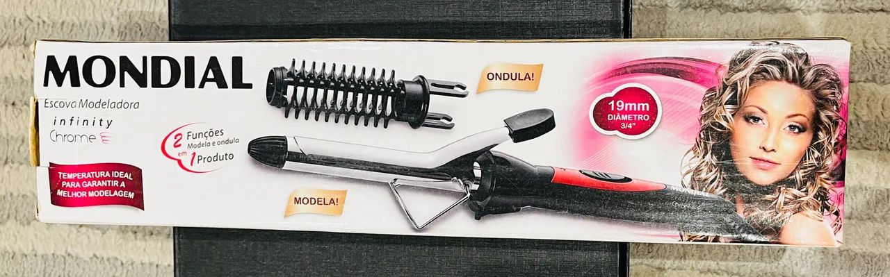 Escova Modeladora Infinity Chrome 