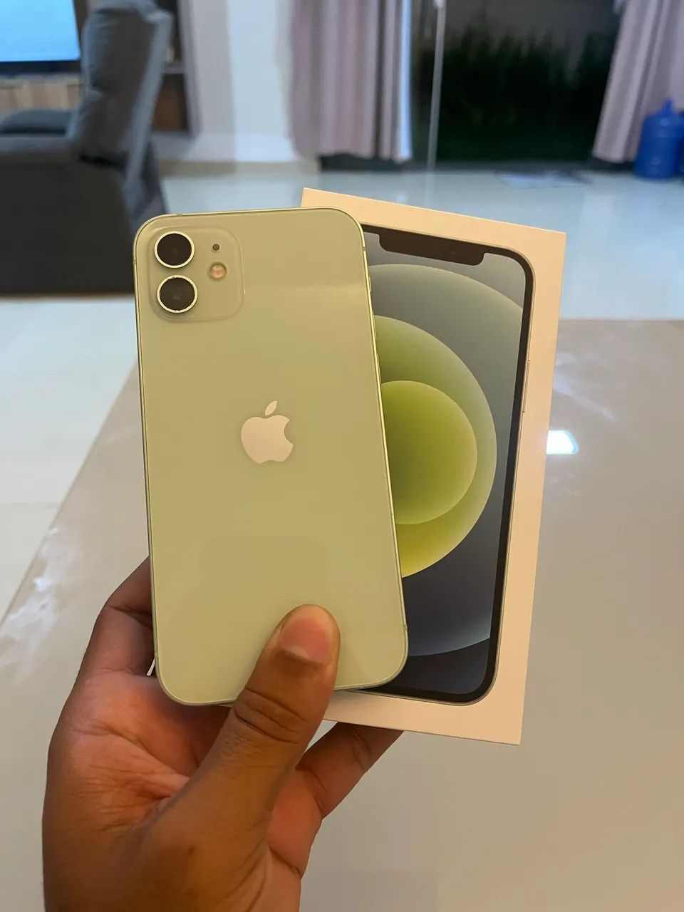 iPhone 12 64GB Verde Impecável | Caixa Original | Face ID OK