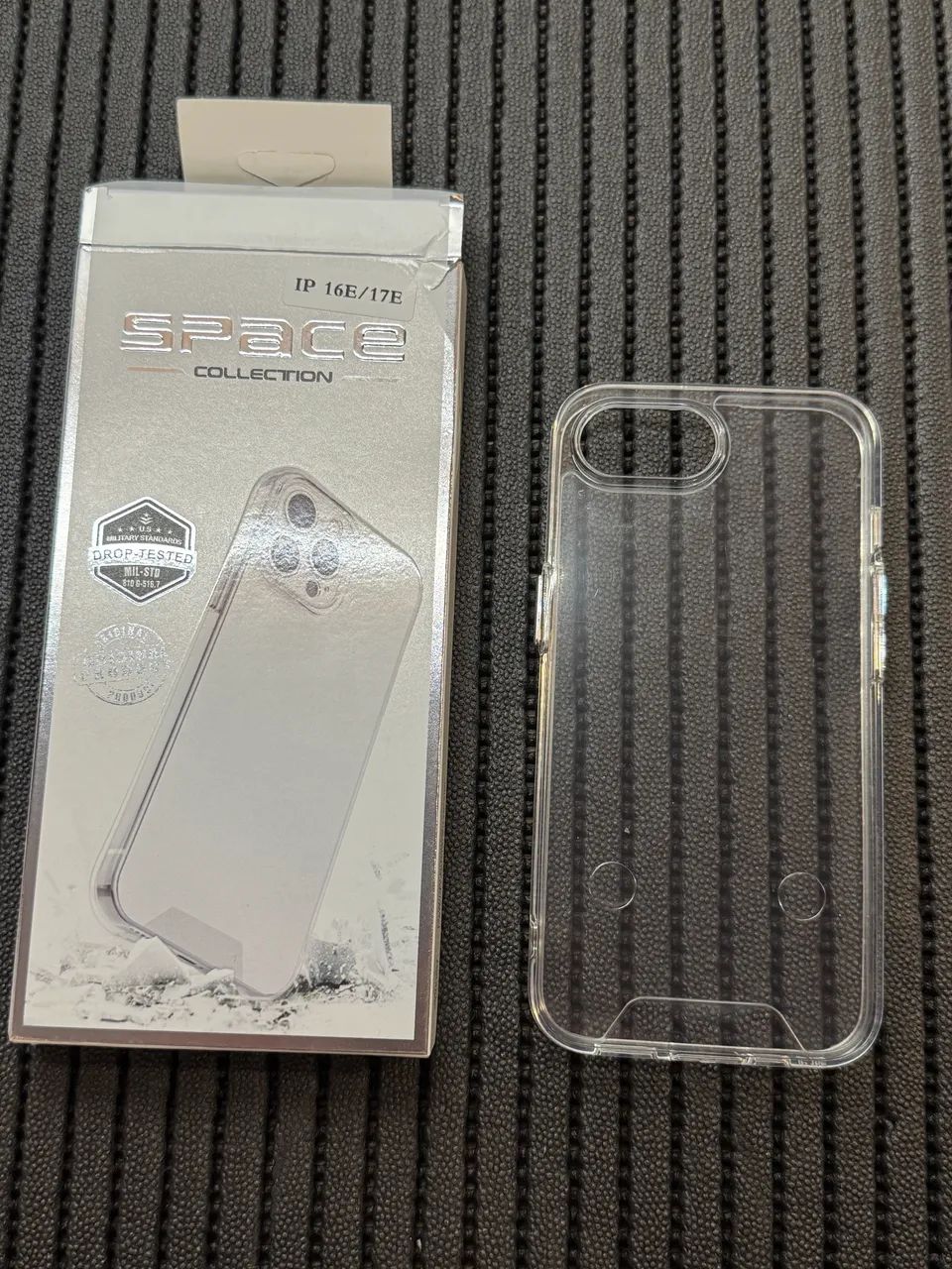 Capa Space Transparente para iPhone 16E/17E - Anti Impacto ?