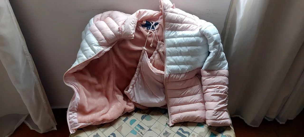 Casaco acolchoado