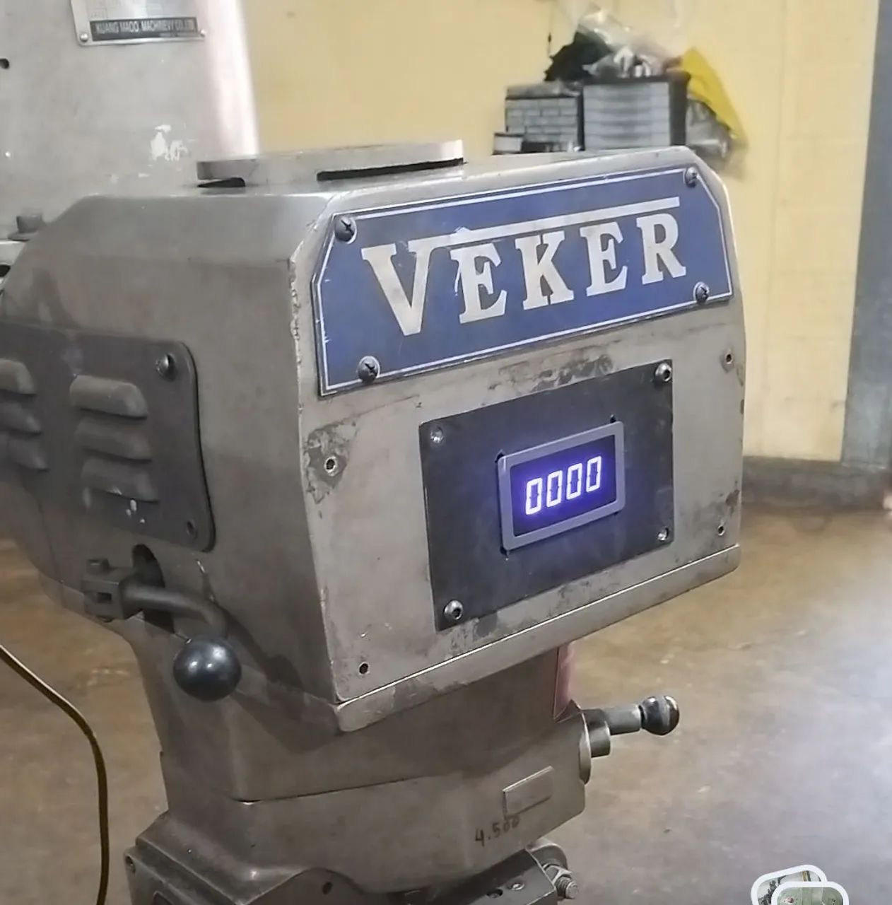 Automação cabeçote fresadora 
