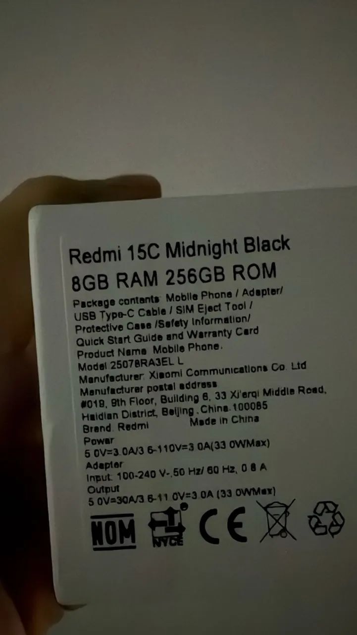 Redmi 15C 8GB RAM 256GB ROM - Foto 5