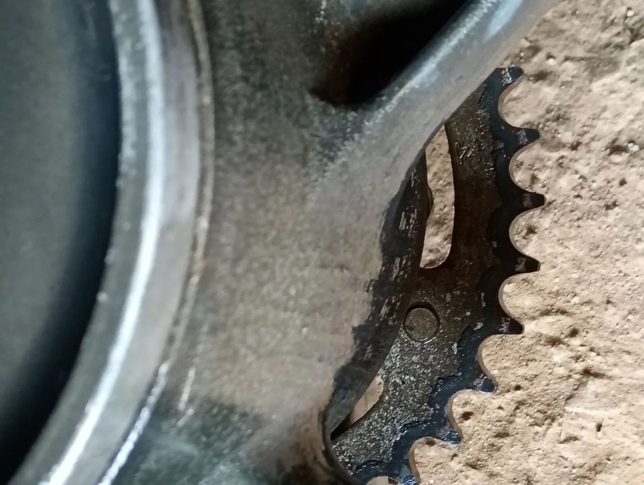 Roda traseira da tuister 250 - Foto 5