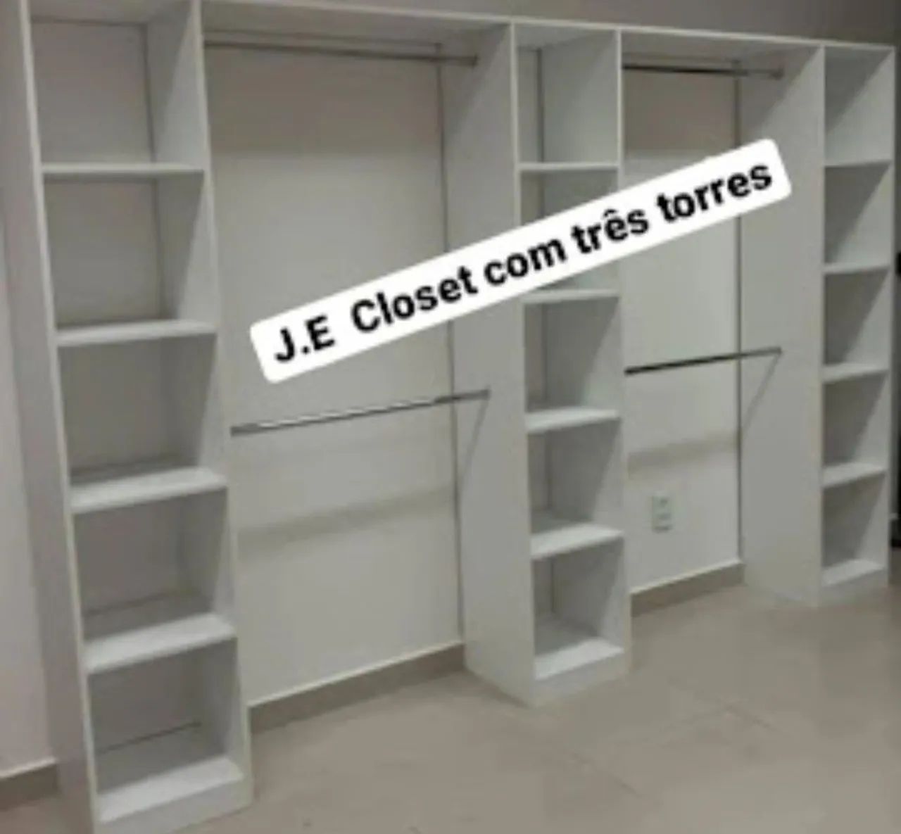 Closet de 3 torres em mdf /Entrega e instalação grátis 