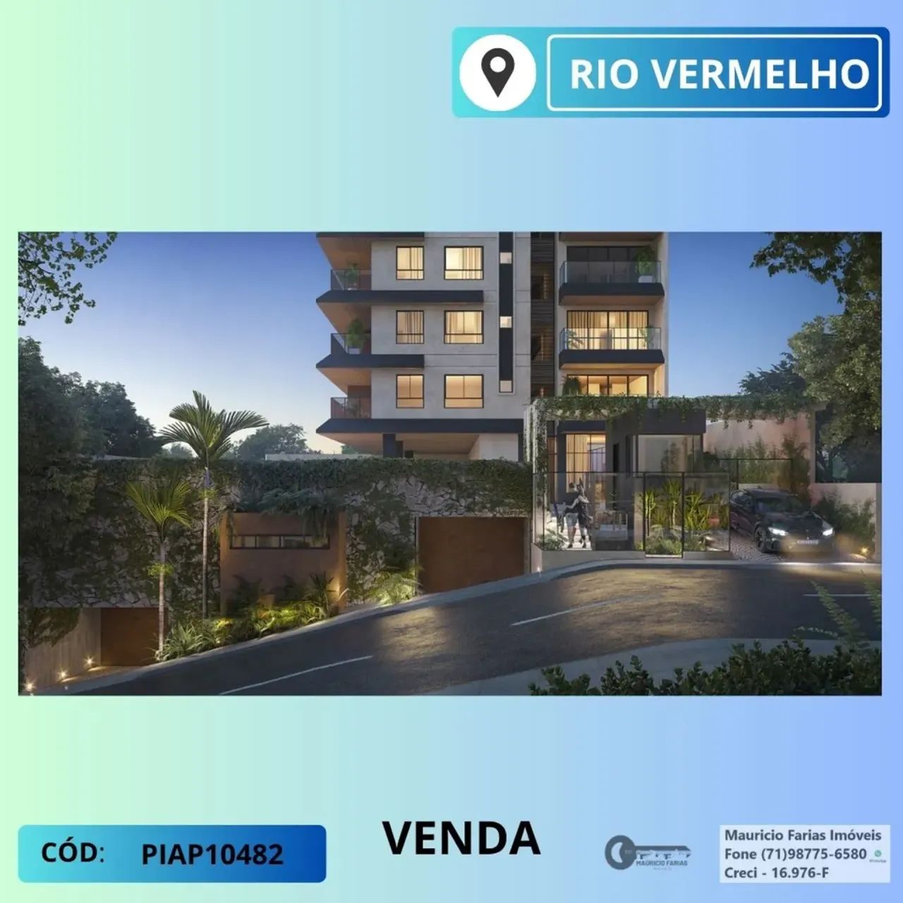 APARTAMENTO QUARTO E SALA COM 45M² NO RIO VERMELHO - Foto 2