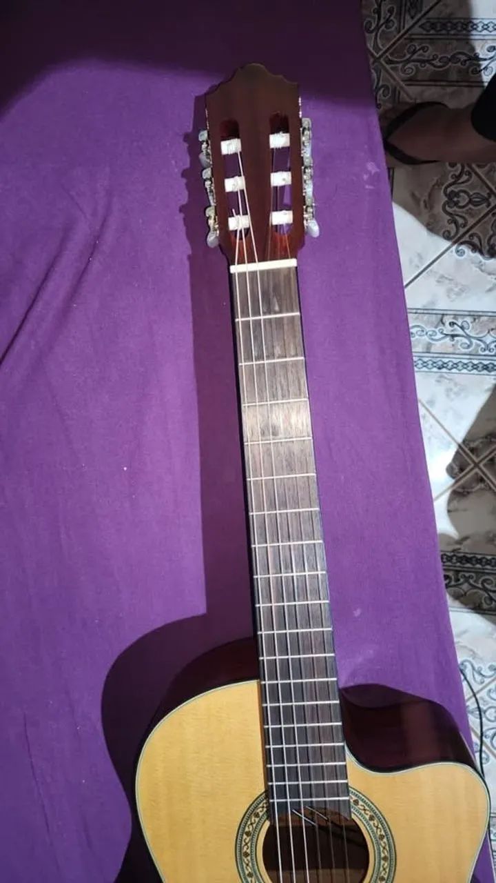 violão crafter nylon perfeito estado - Foto 3
