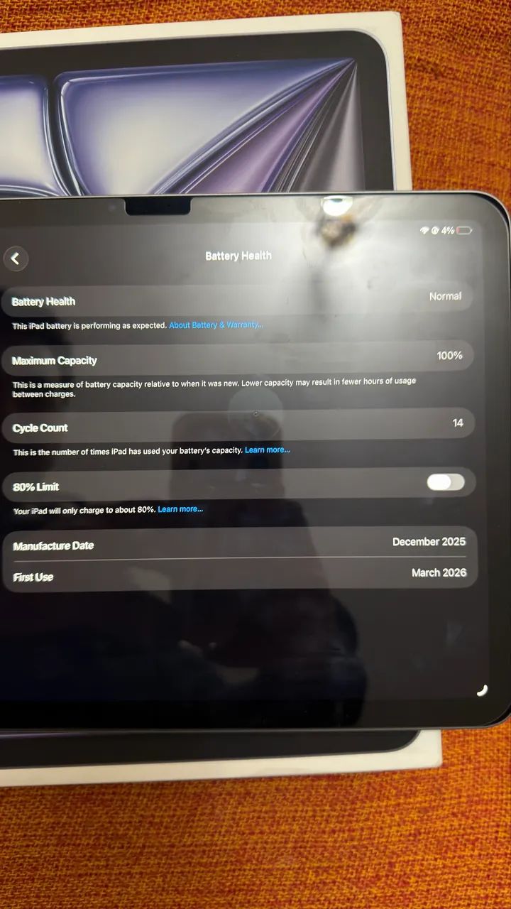 iPad Air 11 m4 128gb com teclado  - Foto 5