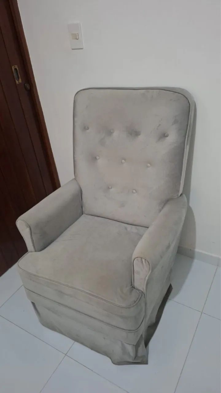 Cadeira de amamentação com balanço  - Foto 2