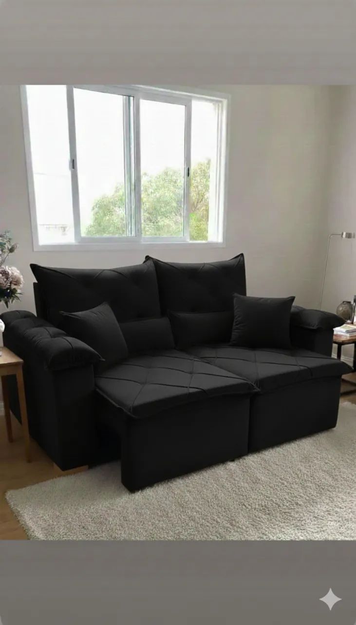 Sofá Milão Retrátil e reclinável  ( Entrega Grátis em Fortaleza ) - Foto 2