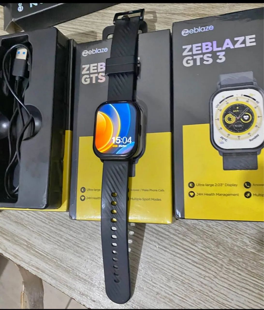 Relógio Zeblaze GTS 3 - ORIGINAL/LACRADO  - Foto 2