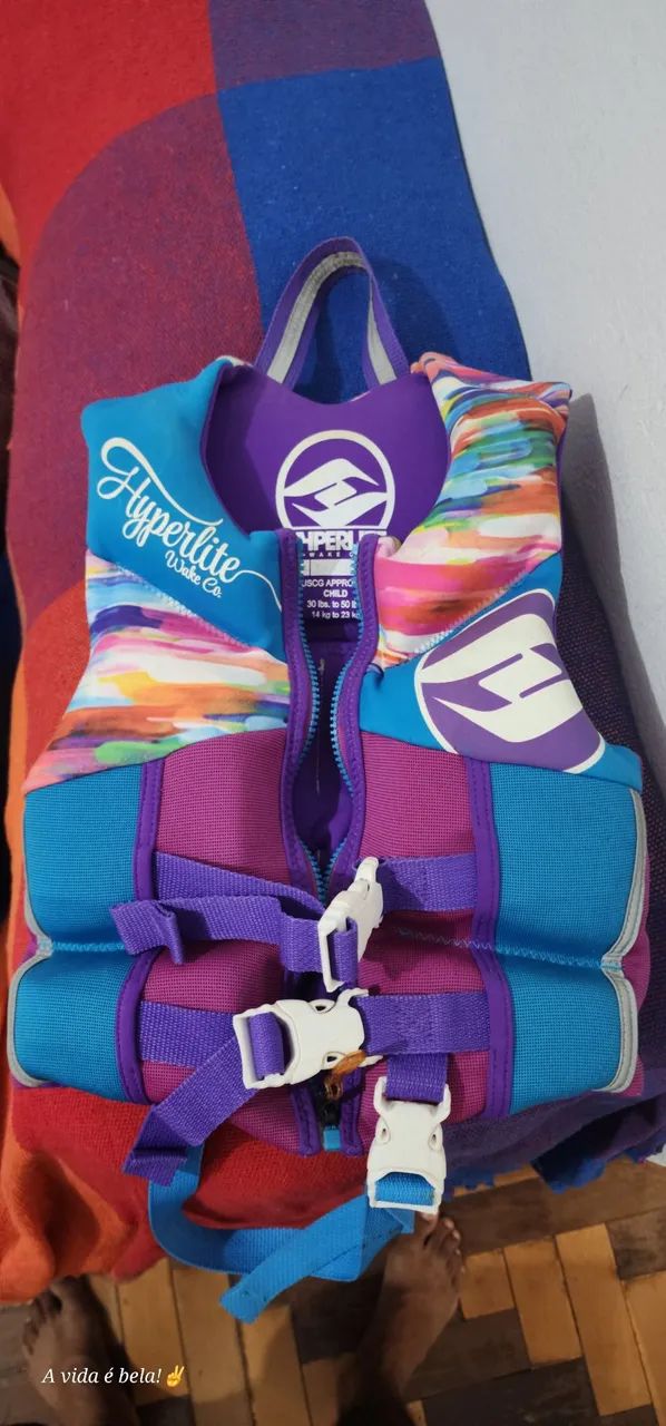 Colete Salva Vidas Infantil Hyperlite