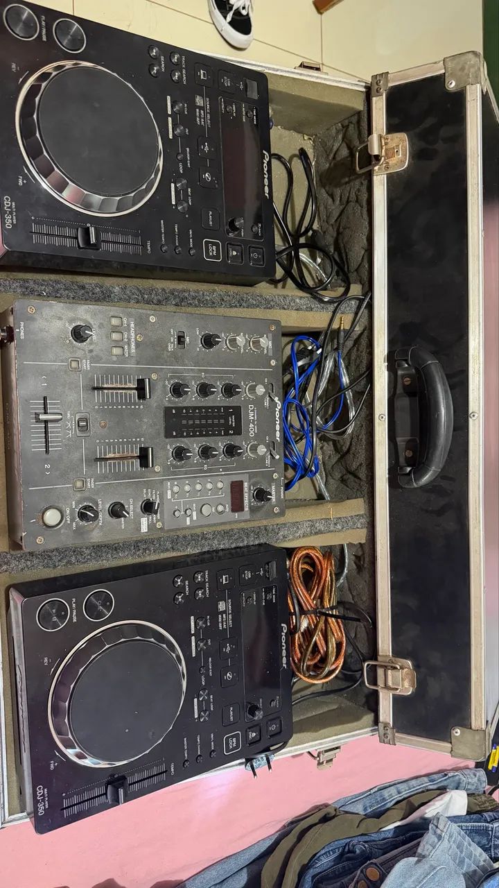 KIT DJ PIONEER - CDJ + MESA + CASE - Foto 3