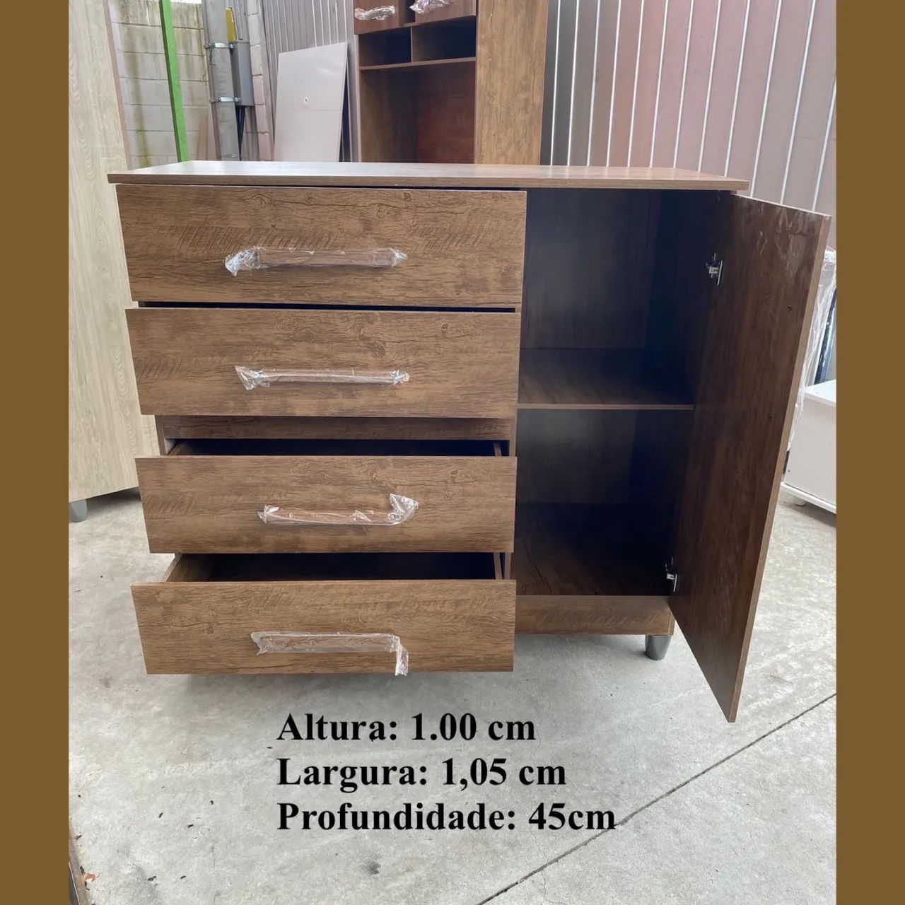 Cômoda marrom - entrego hoje  - Foto 2