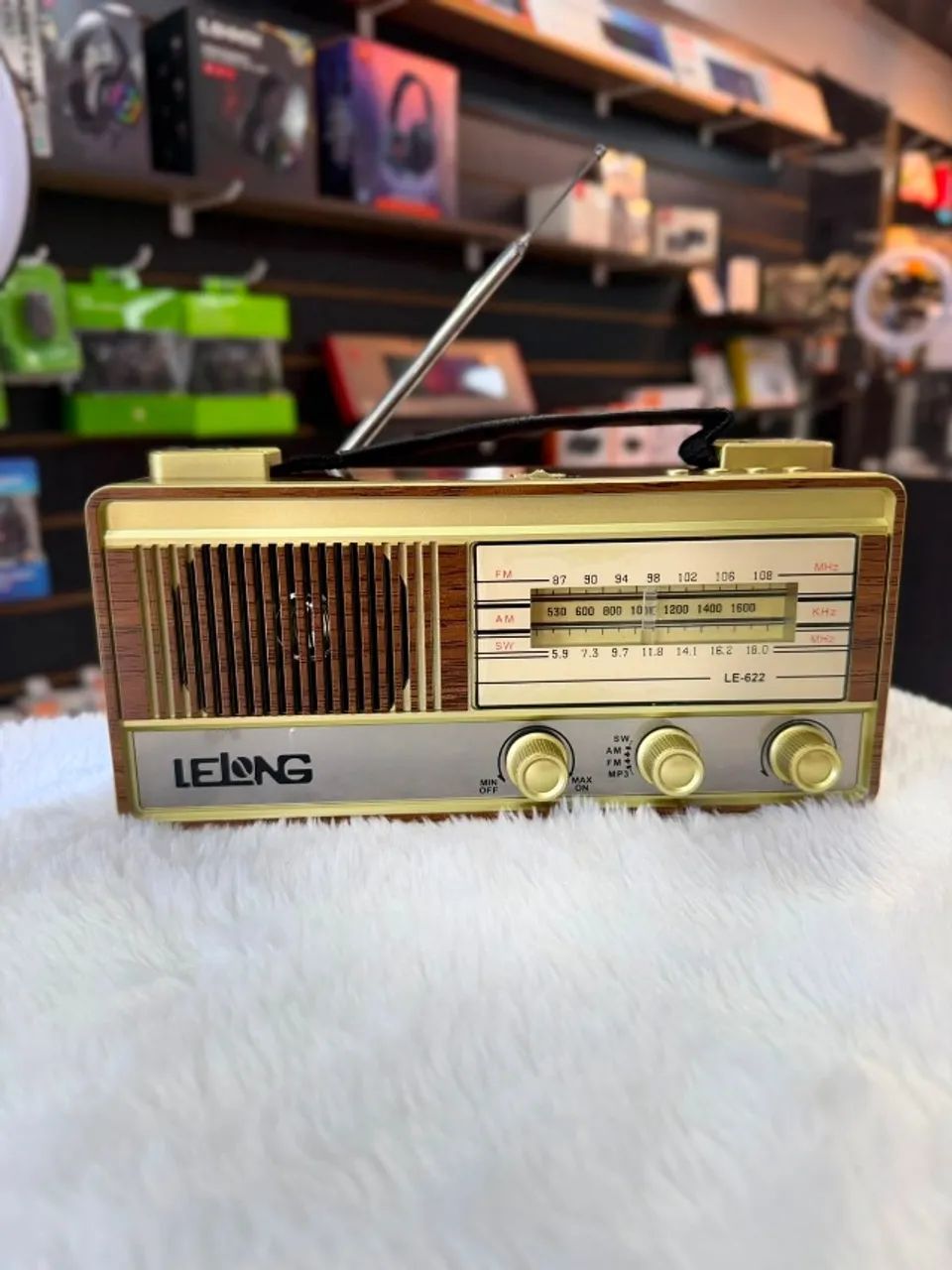Radio bluetooth Retrô