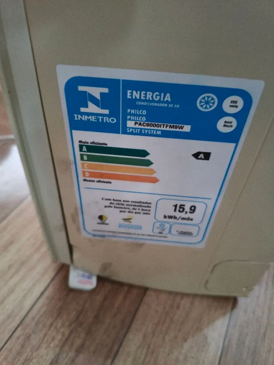 Ar condicionado 9000btus Philco  - Foto 2