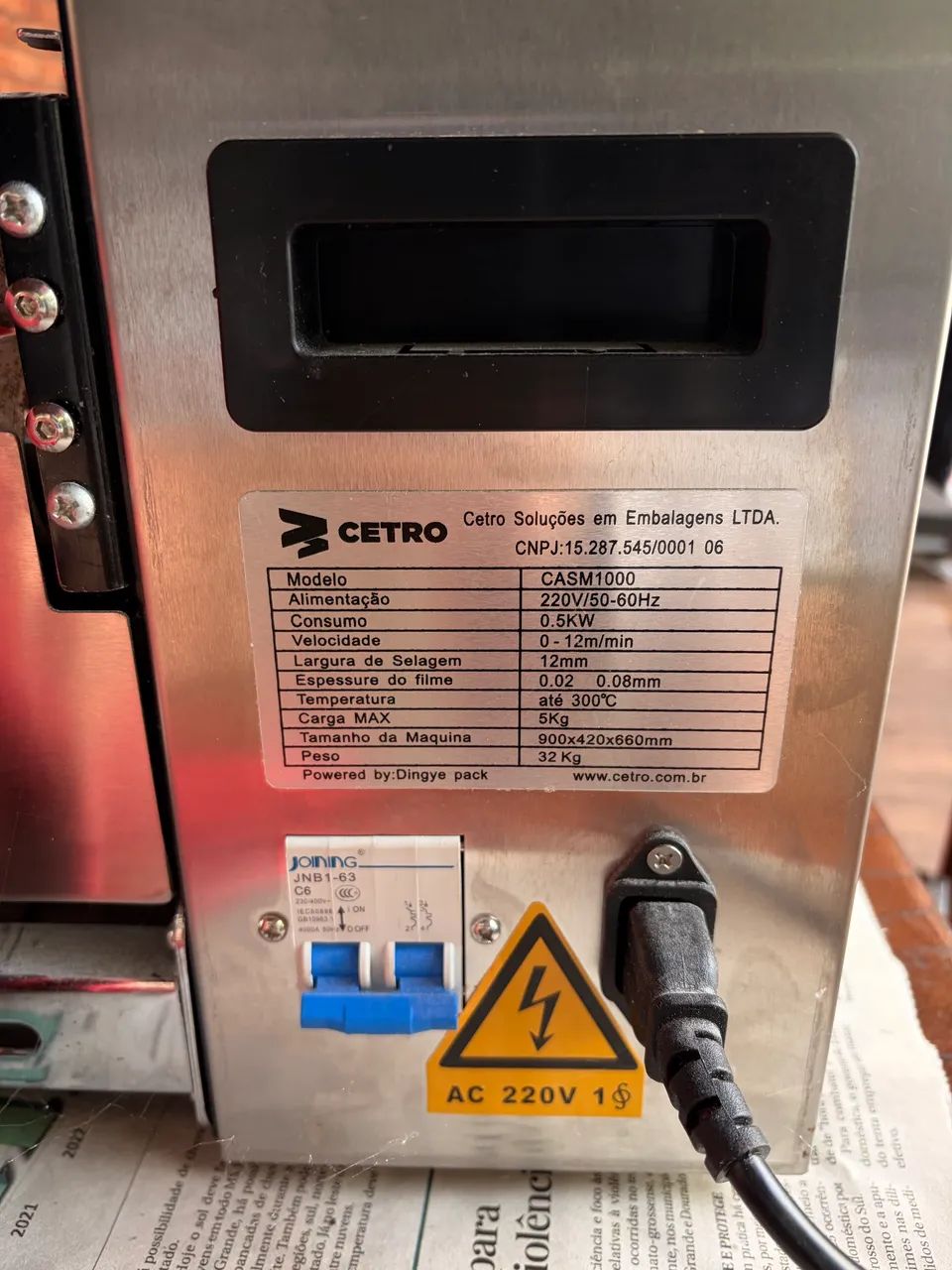 Seladora Automática Continua Horizontal Sa800 - Foto 4