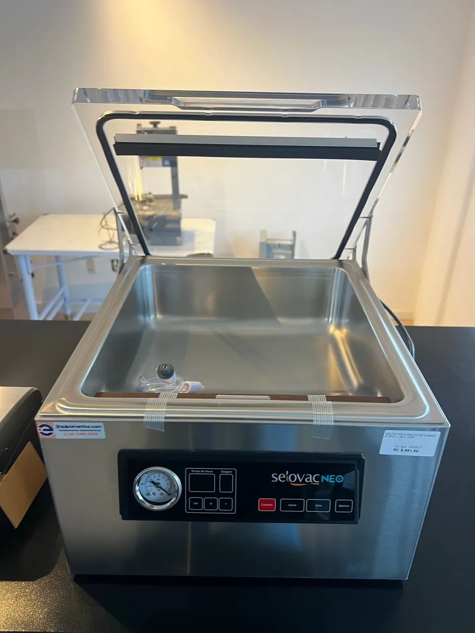 Seladora a vácuo Selovac LNS80 - Pronta entrega 
