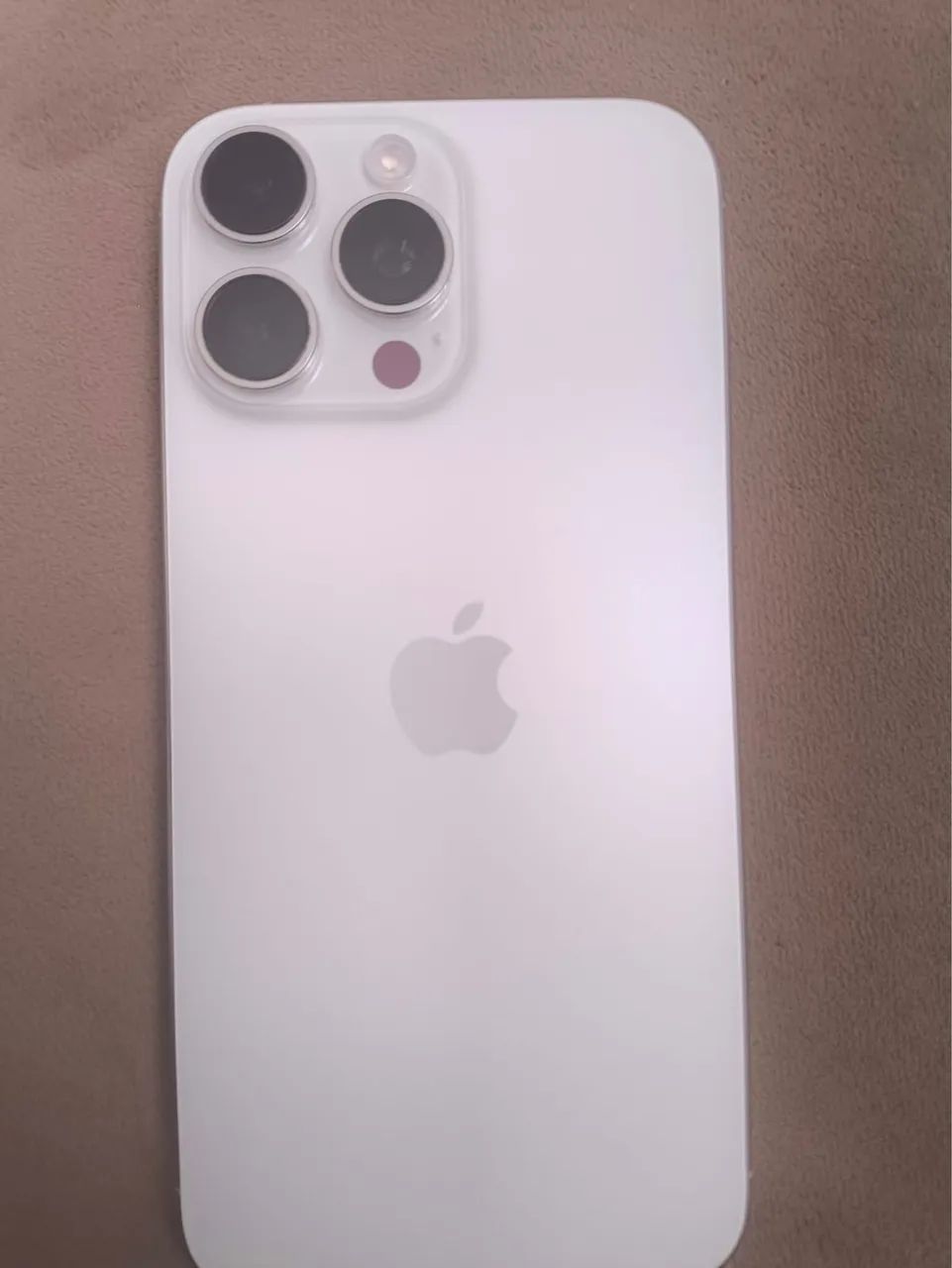 iPhone 16 Pro Max 256GB Branco - Impecável | Único Dono