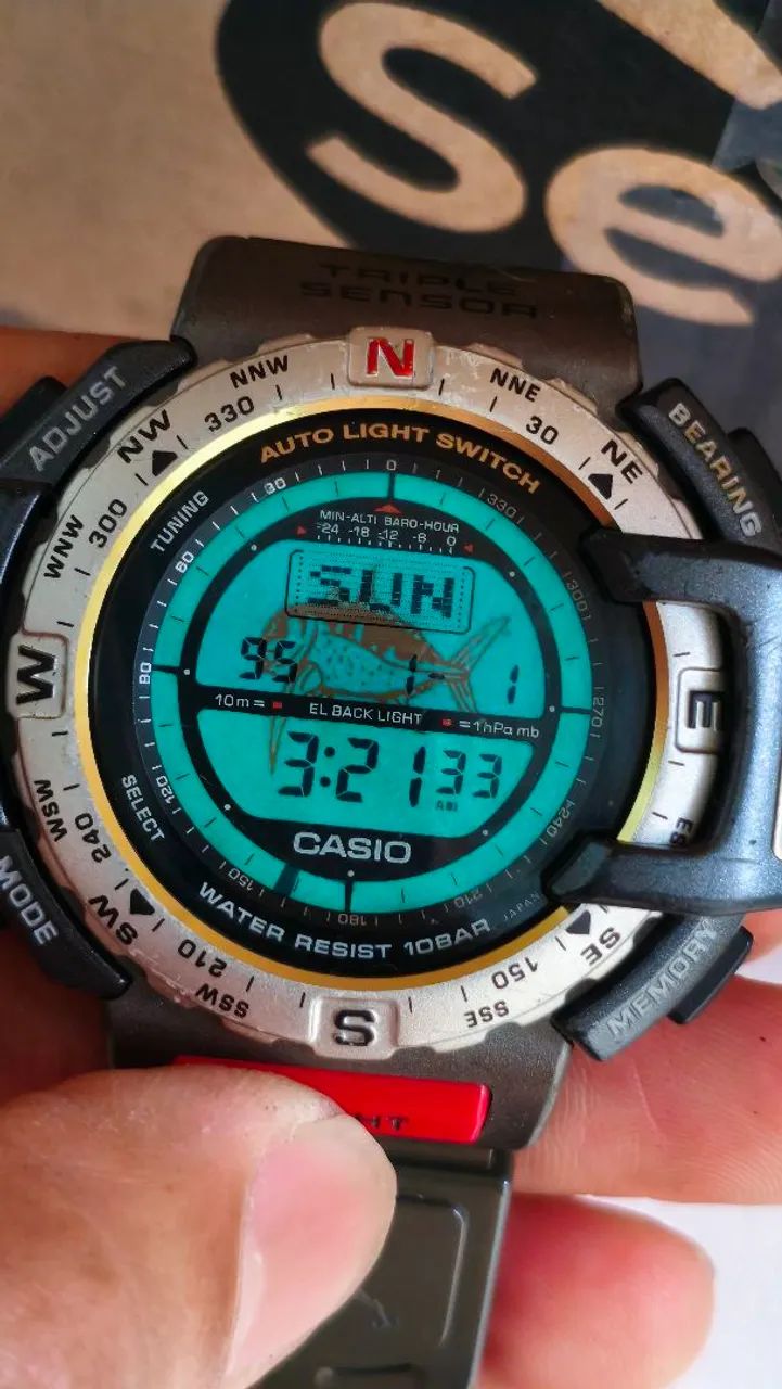 Relógio Casio protrek prt40 japonês  - Foto 2