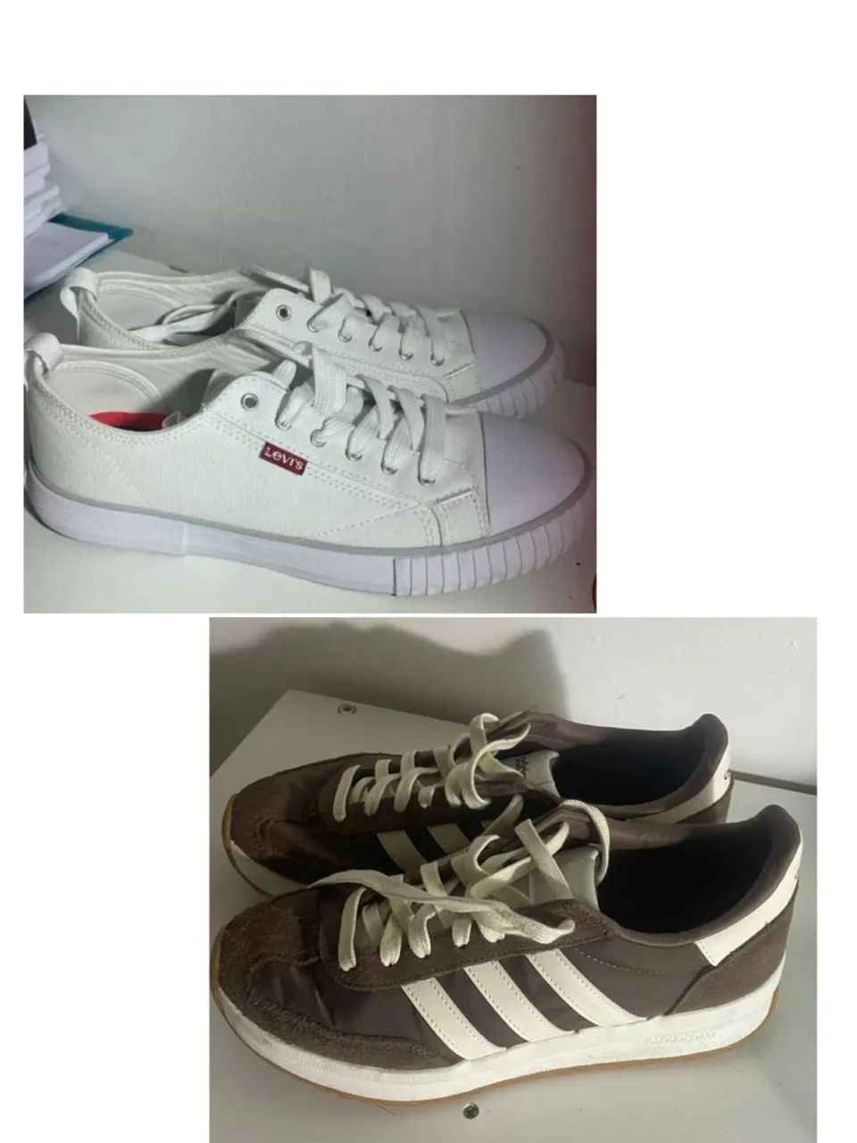 2 pares de tênis ADIDAS e LEVIS originais - Calçados - Japiim