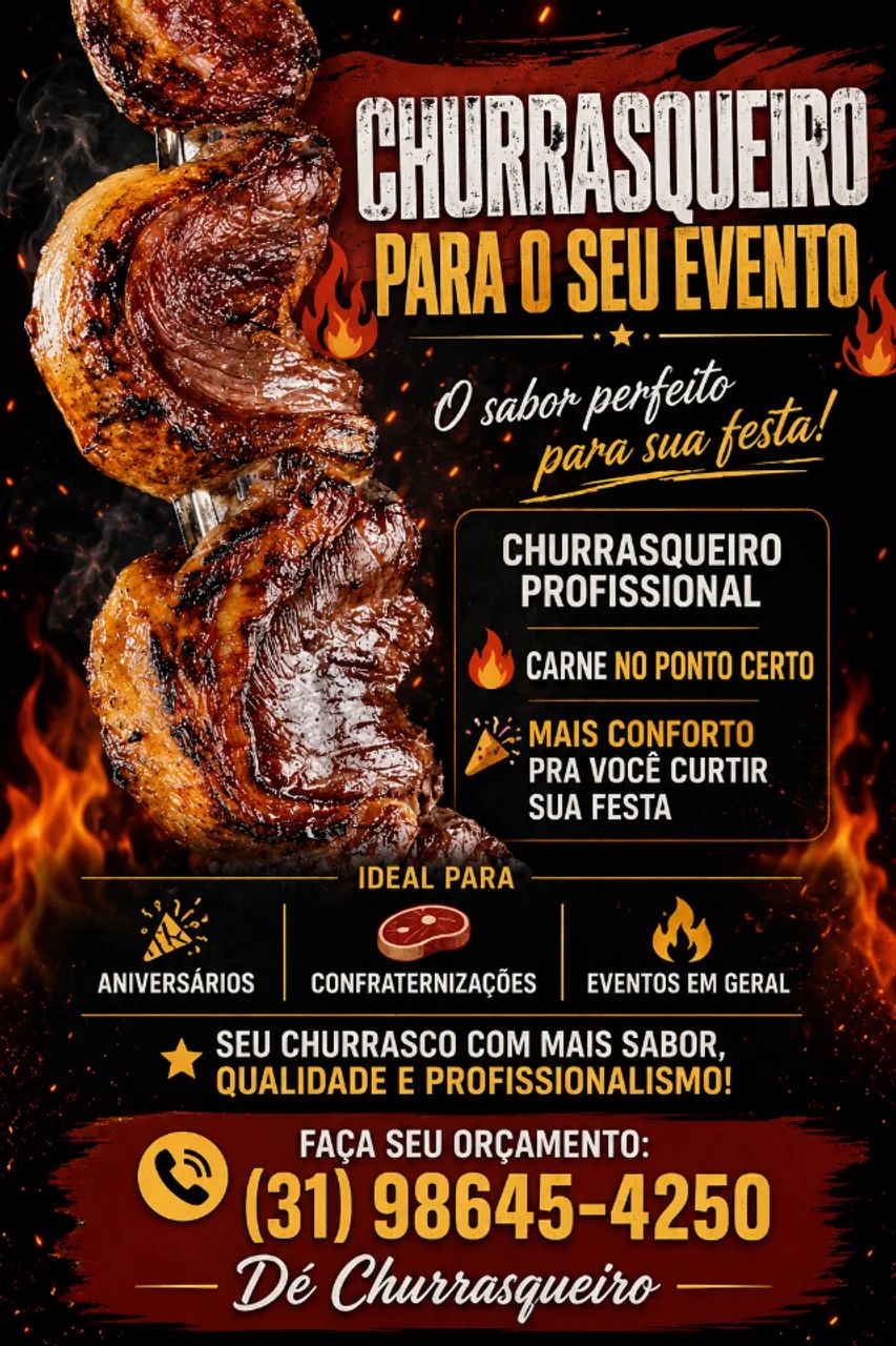 Churrasqueiro - Faço serviço de churasqueiro - Foto 4