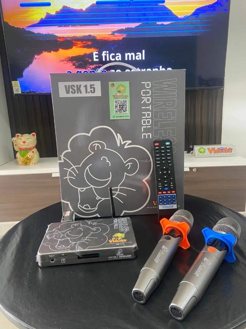 Karaokê Videokê lançamento VSK 1.5