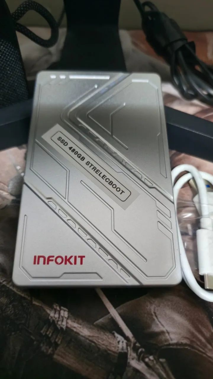 HD 480GB SSD USB Externo portátil Bootavel com Strelec  - Foto 3