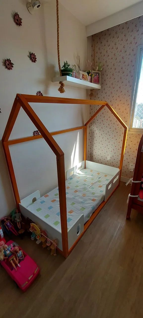 Mini cama Motessoriana com colchão  - Foto 3