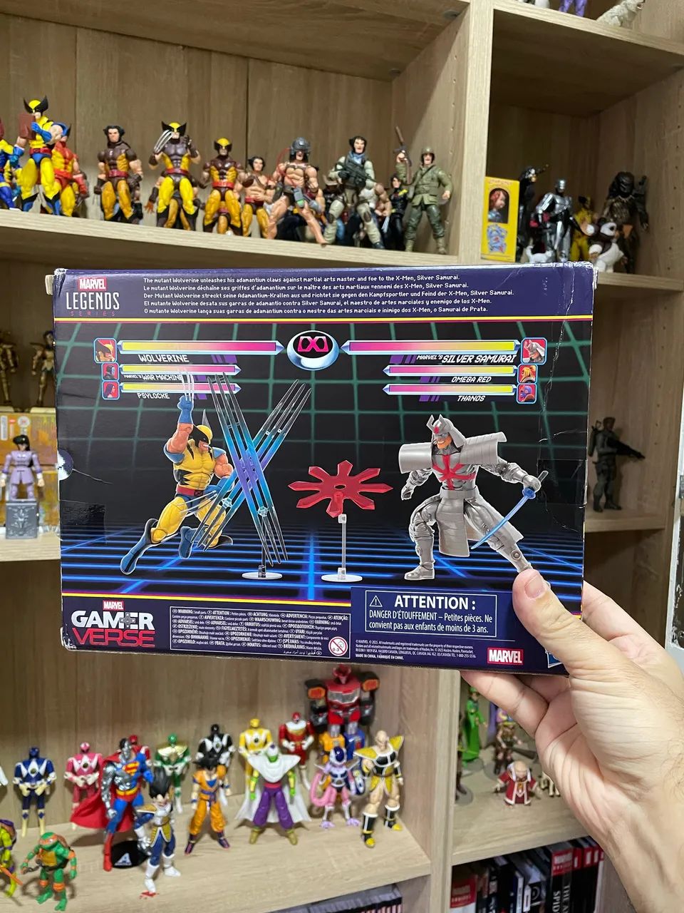 Wolverine e Samurai Marvel Legends Gamerverse - Foto 2