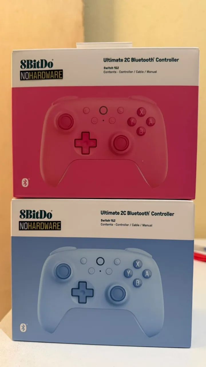 Controle 8BitDo Wireless várias Cores
