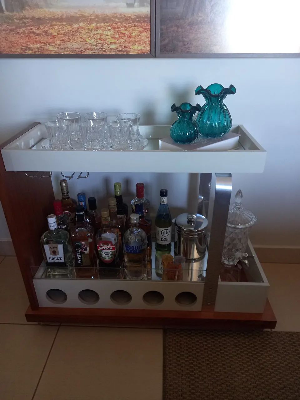 CARRINHO BAR MODERNO  - Foto 3