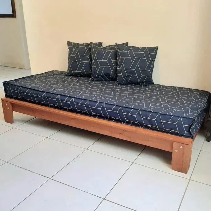 Cama de casal e cama de solteiro madeira maciça  - Foto 4