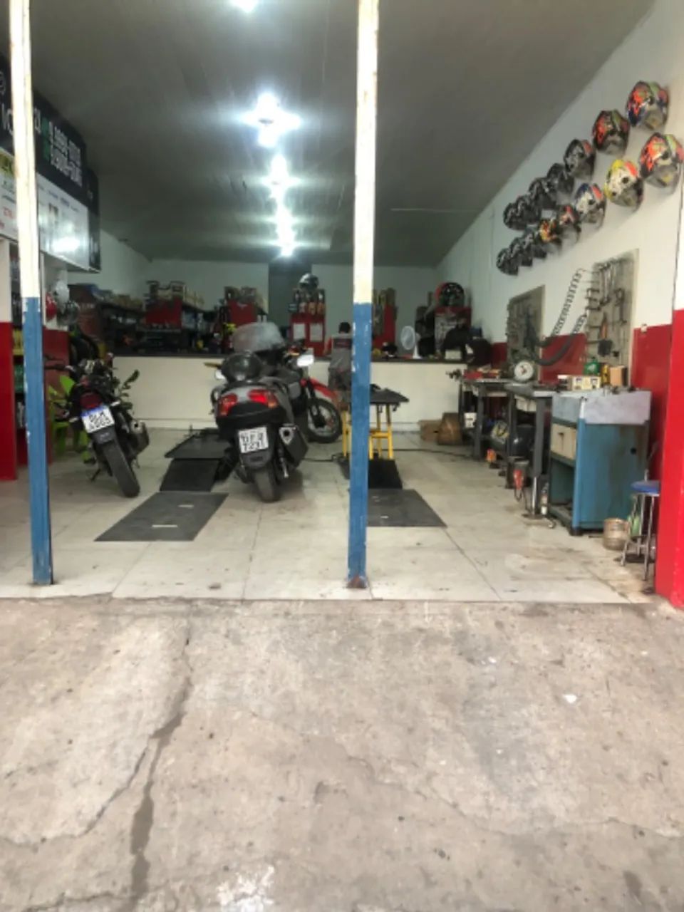 REPASSE OFICINA DE MOTO COMPLETA 