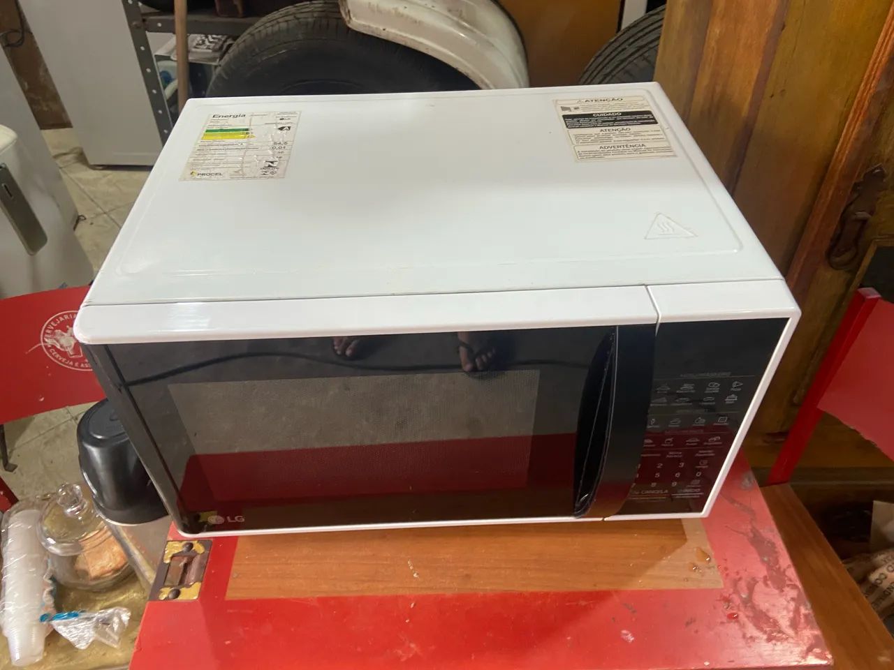 Microondas da LG de 30L,em perfeito estado  - Foto 3
