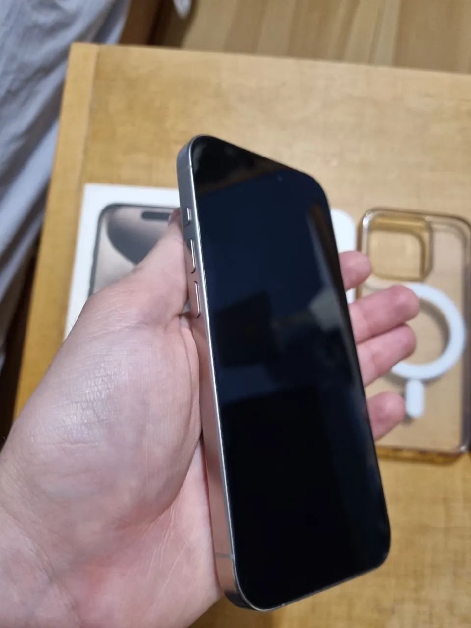 iPhone 15 Pro 128GB com caixa  - Foto 2