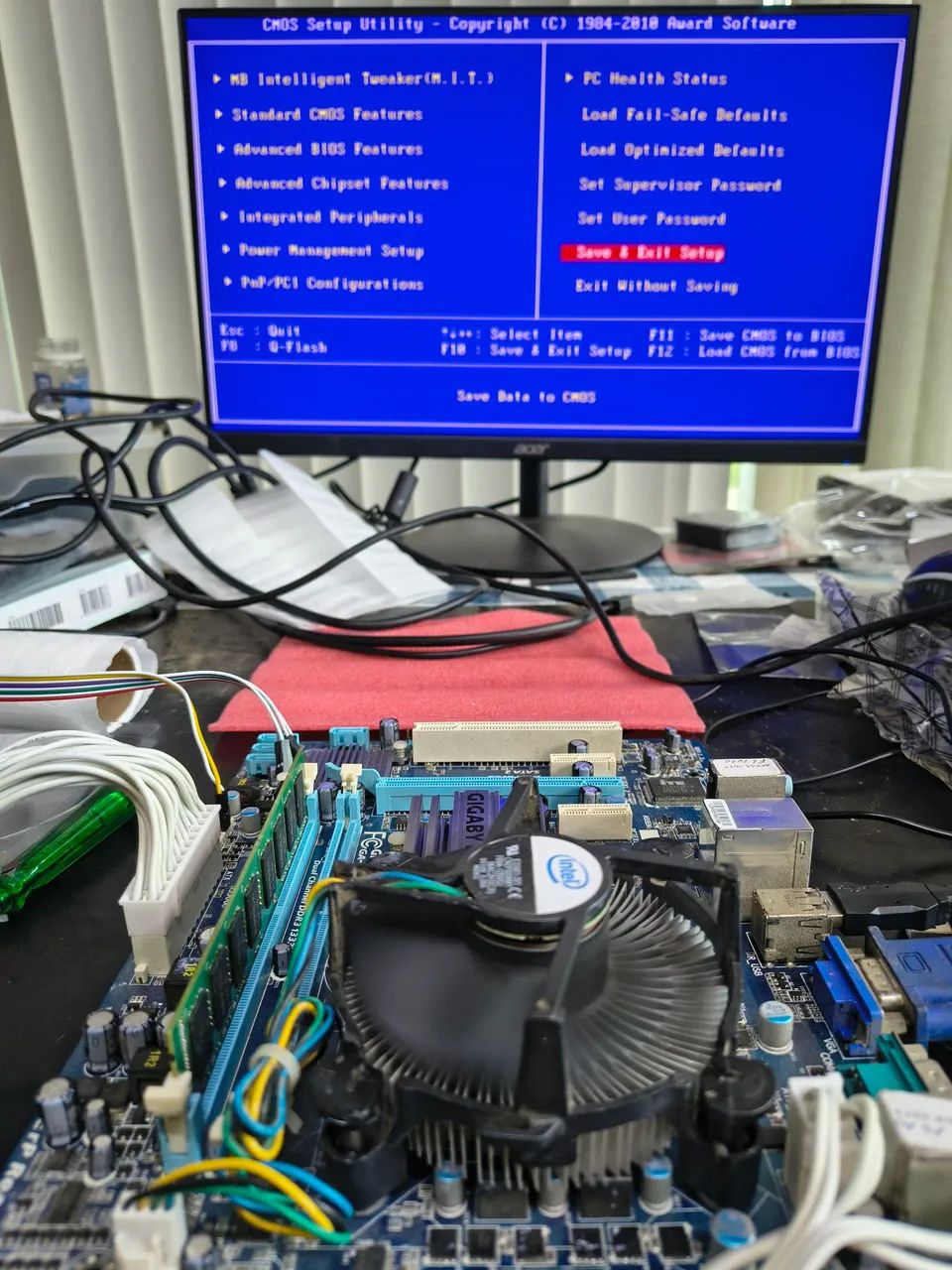 Kit placa mãe, processador e memória  - Foto 2