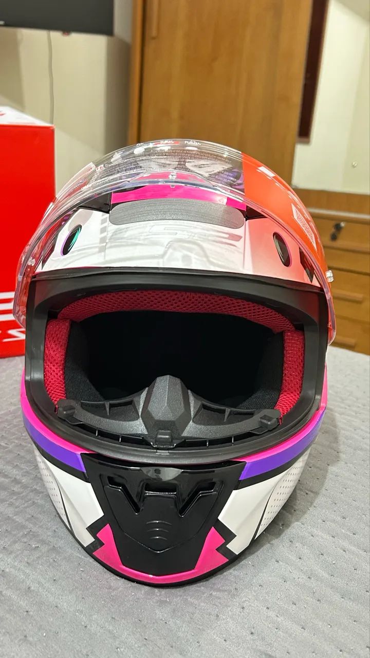 Capacete LS2 RAPID KHAN NOVO 