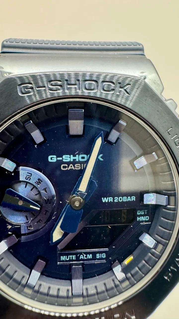 Relógio G-SHOCK BLUE METAL  - Foto 3