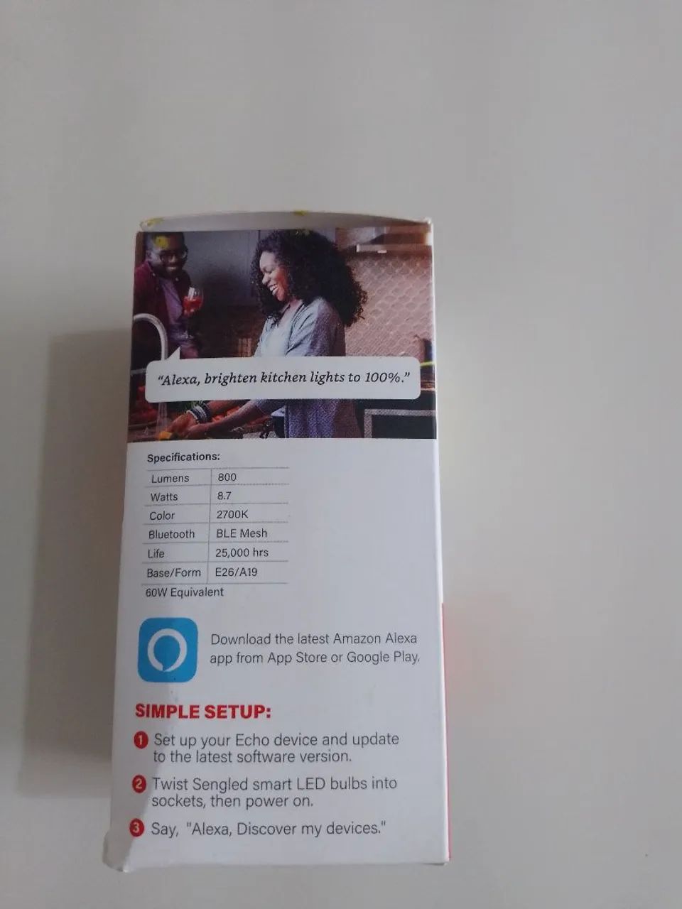 Lâmpada Sengled inteligente compatível com Alexa  - Foto 4