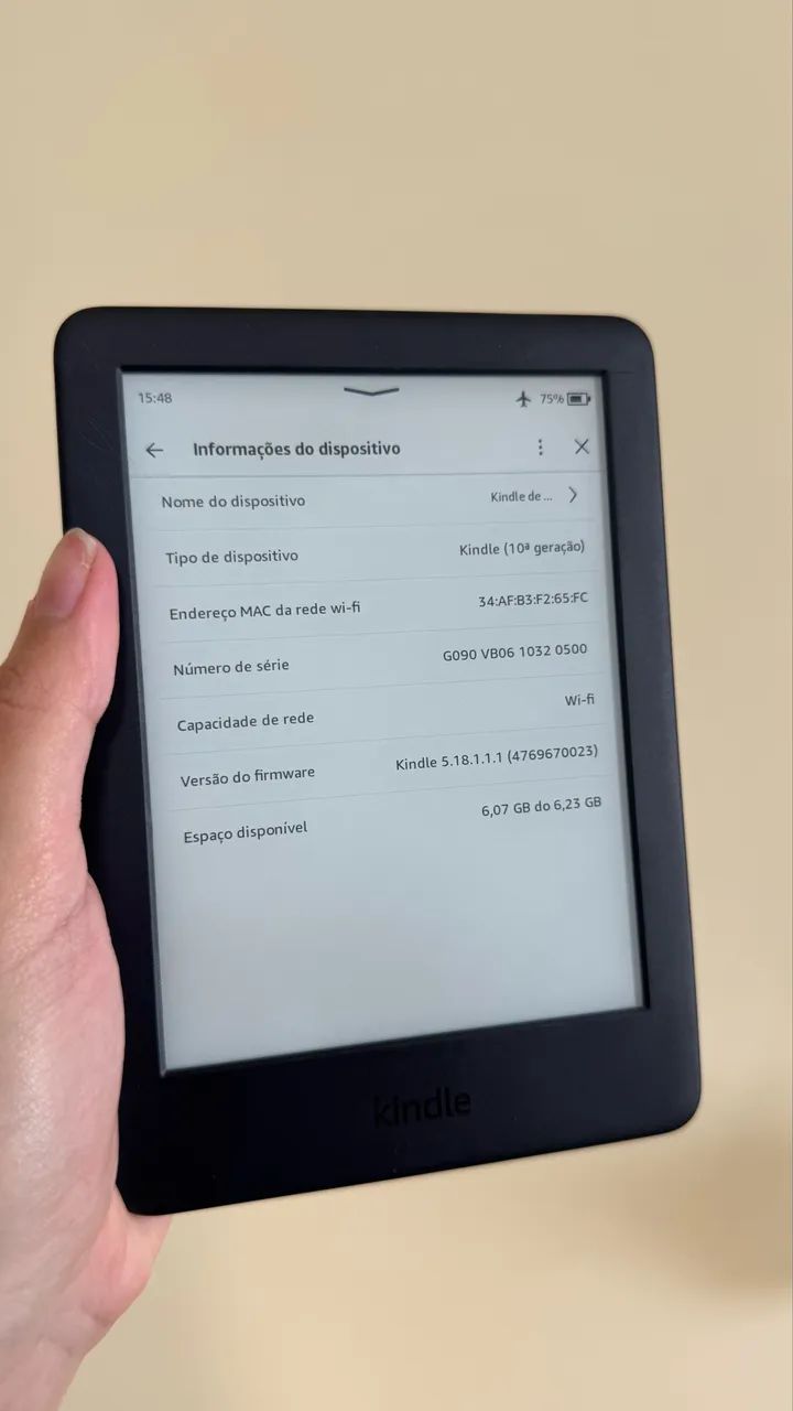 Kindle 10° Geração  - Foto 4