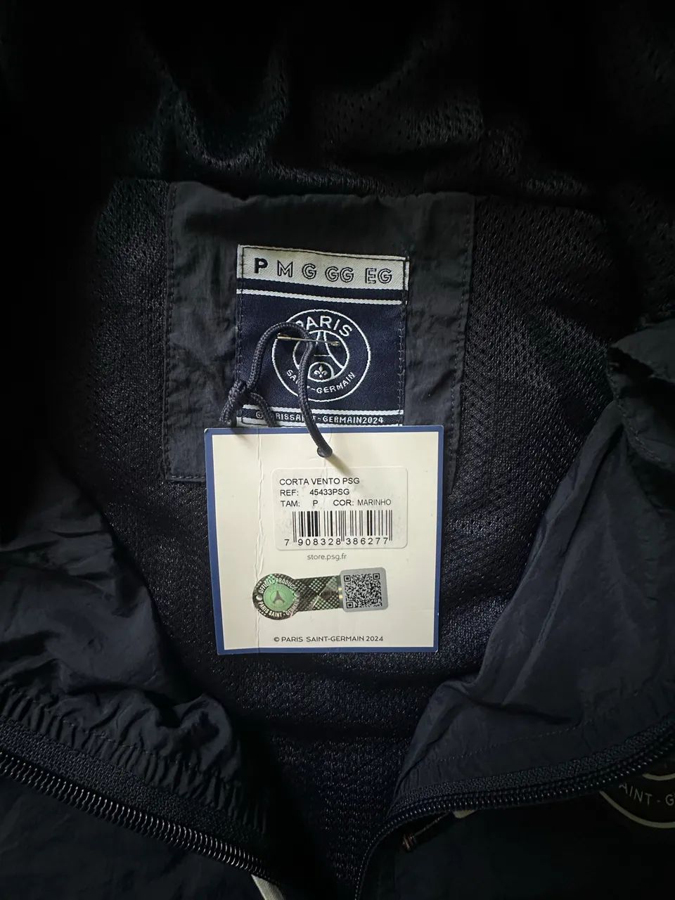 Corta vento PSG original 100% novo - Foto 4