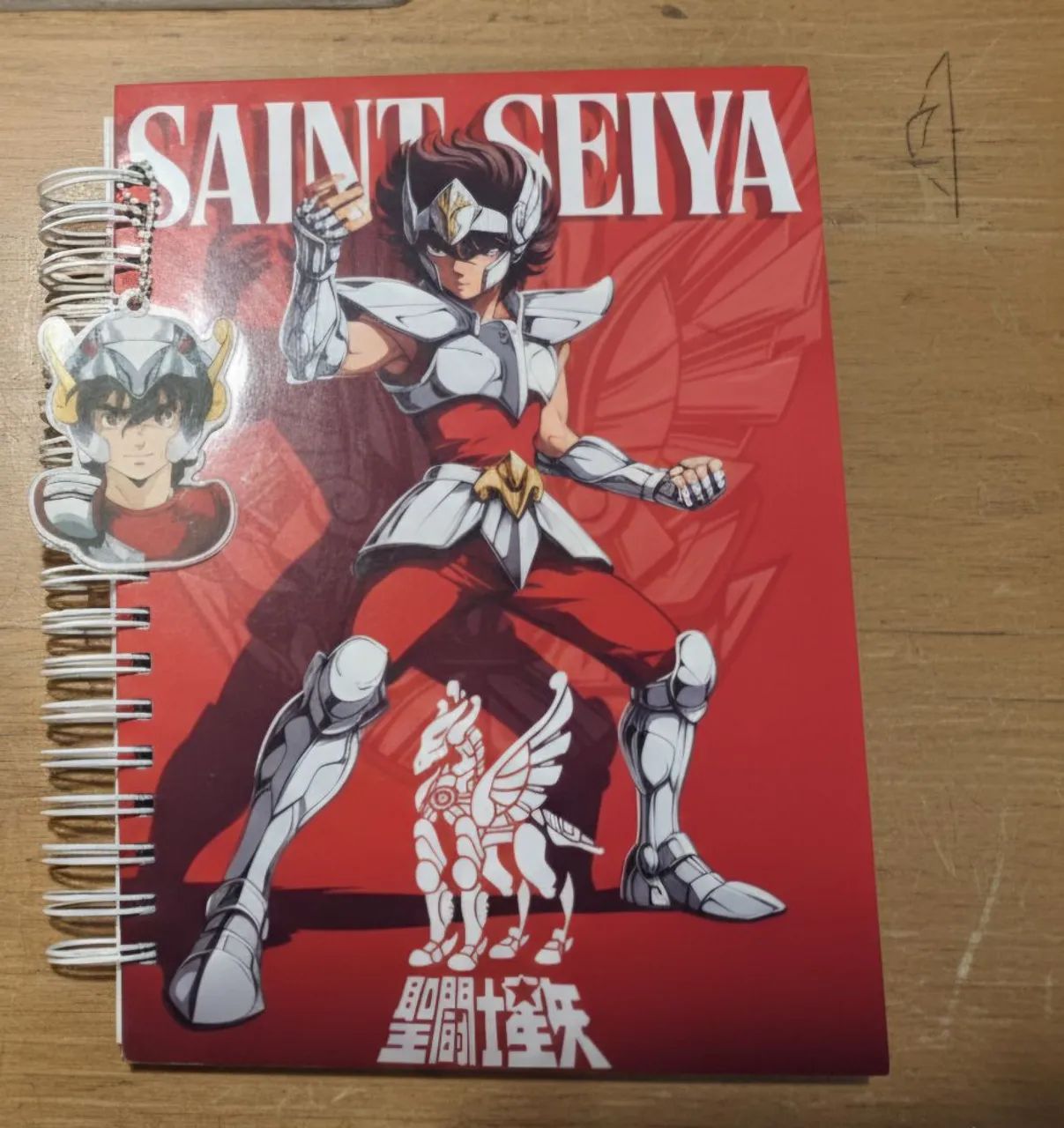 Caderno Universitário Saint Seiya 10 Matérias 