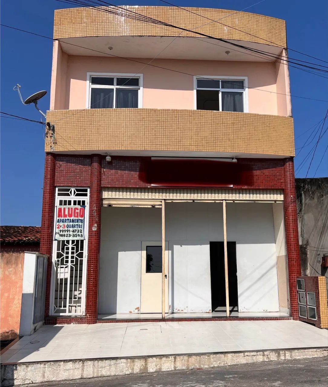 Alugo ou vendo imóvel comercial + residencial com 4 apartamentos 