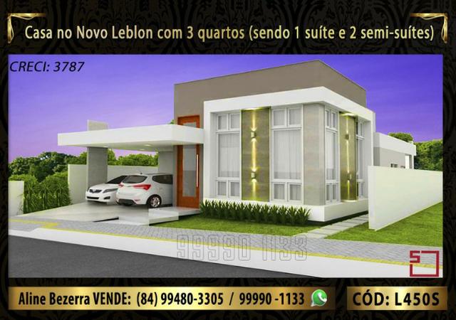 Linda casa no Novo Leblon com 3 quartos, ambientes integrados, alta qualidade