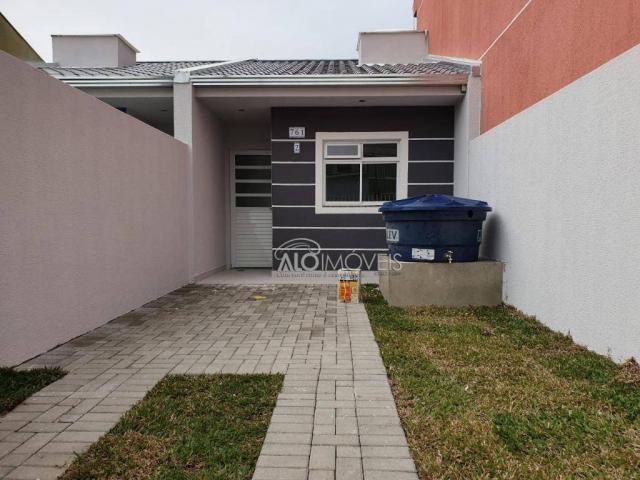 Casa com 2 dormitórios à venda, 36 m² por r$ 155.000,00 - ganchinho - curitiba/pr