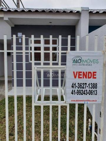 Casa com 2 dormitórios à venda, 36 m² por r$ 155.000,00 - ganchinho - curitiba/pr - Foto 5