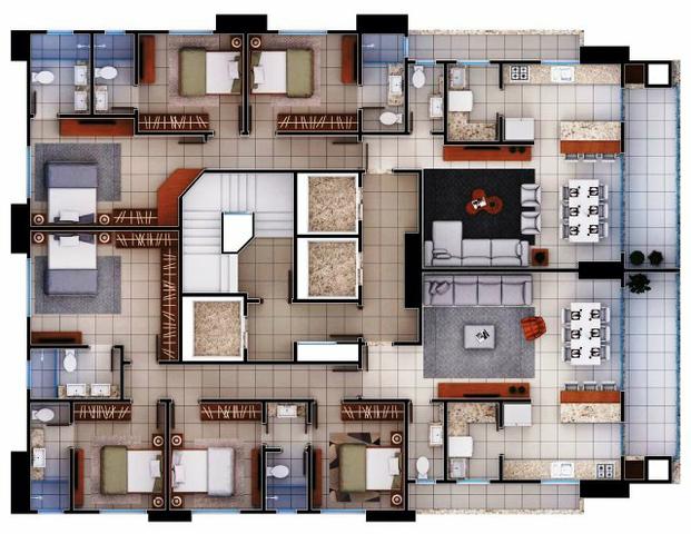 Apartamento na melhor localização de B. Camboriú, 3 suítes, 2 vagas, Lazer completo - Foto 10
