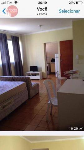 Kitnet com 1 dormitório para alugar, 36 m² por r$ 1.280/mês - centro - ribeirão preto/sp
