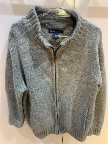 Blusa Manga Longa - Cinza- Infantil GAP - Foto 3