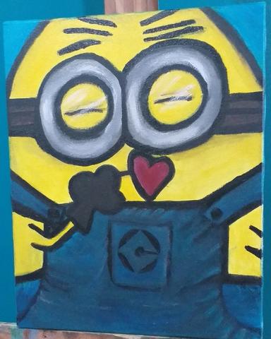 Quadro de minion - Foto 2